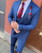 Donker blauw pak